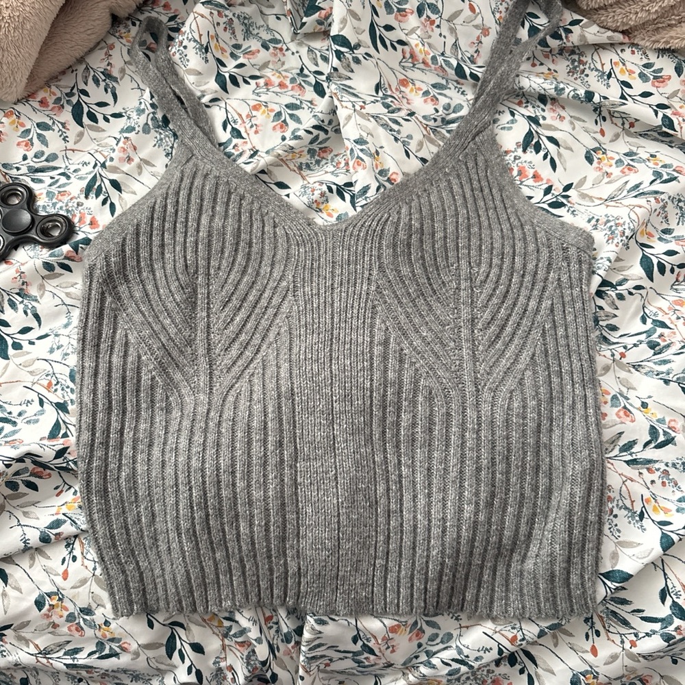Target Gray Ribbed Women's Camisole